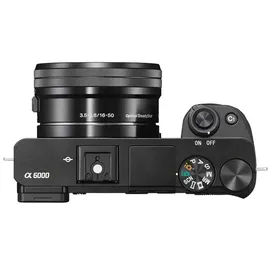 Sony Alpha 6000 schwarz + 16-50 mm PZ OSS