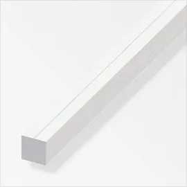 Alfer Quadratstange 11,5 X 11,5 X 1000mm Weiß Kunststoff Vierkant Stange Quadrat - Alfer
