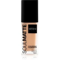 Gabriella Salvete SoulMatte langanhaltende Make-up Foundation mit Matt-Effekt Farbton 04W Golden Sand Warm 30 ml