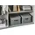 WIMEX Schwebetürenschrank Norderstedt 270 x 210 x 64 cm Beige/Grau
