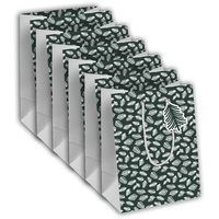 Clairefontaine 6x Geschenktasche M, Winter, 21,5x10,2x25,3 cm - Grün