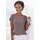 VIVANCE Kurzarmshirt Braun 36/38