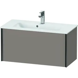 Duravit XViu Waschtisch-Unterschrank XV40790B243 81 x 40 x 39 cm, basalt matt, 1 Auszug, wandhängend schwarz matt