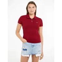 Tommy Jeans Damen Poloshirt Kurzarm Essential Polo Slim Fit,