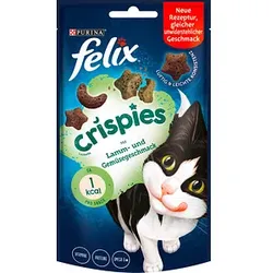 felix® Katzen-Leckerli Crispies mit Lamm- und Gemüsegeschmack 45,0 g