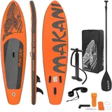 ECD Germany Aufblasbares Stand Up Paddle Board Makani 320x82x15 cm unisex, Freizeit, Pools und Wasserspaß, Stand