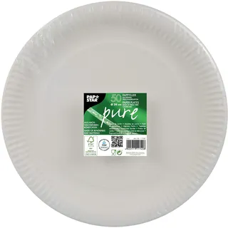 Papstar Pappteller pure 29,0 x 29,0 cm