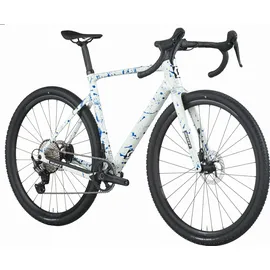 Scott Addict Gravel 30 2026 28 Zoll RH 12K Unisex white/splatter blue