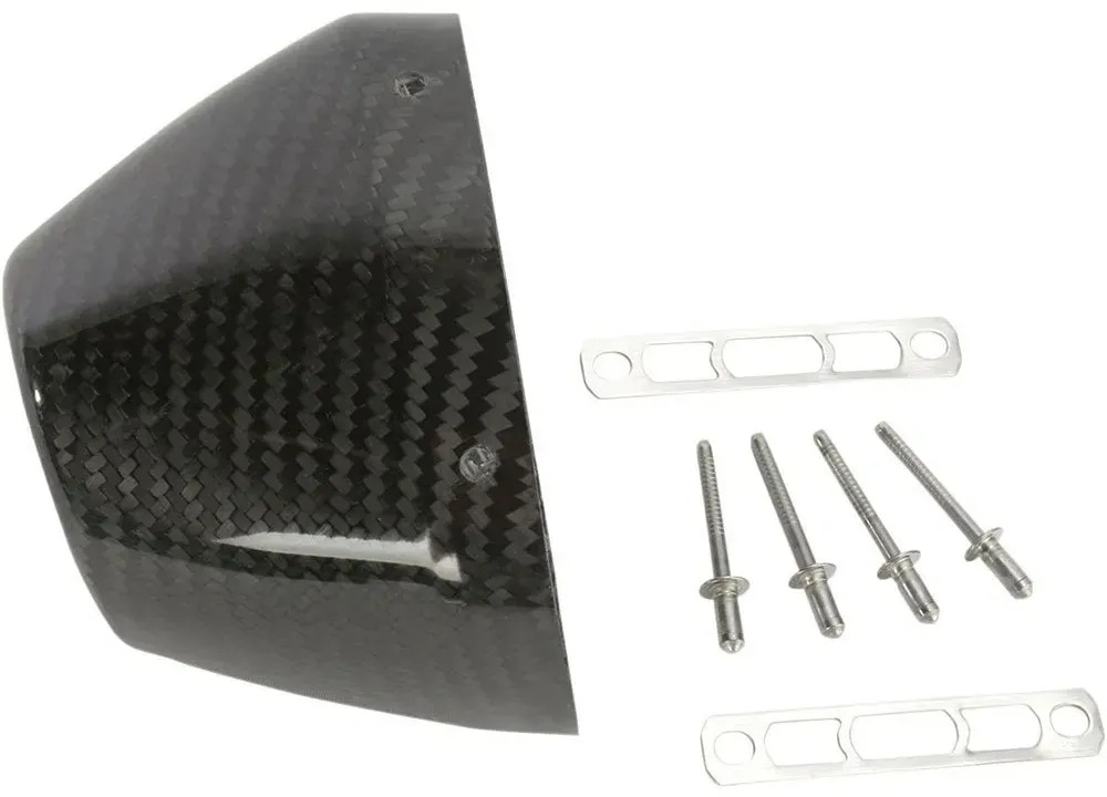Fmf Factory 4.1 Rct Carbon Fiber Euro Auspuffblende - Black - One Size