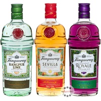 Tanqueray Flavoured Gin Set – Sevilla, Rangpur & Royale