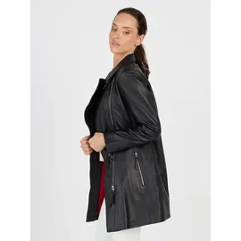 JCC Ledermantel MPJ-380 schwarz XXL