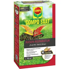 Compo Saat Rasen-Reparatur-Mix Samen und Dünger 50 m2 1,2 kg