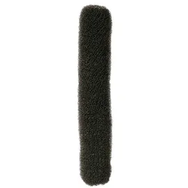 Comair 7000874 Bun Rolle rund lang 14 g, 4 x 22 cm, schwarz