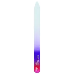 ERBE Glasfeile Soft-Touch Color rot, 14 cm Nagelfeile Rot 