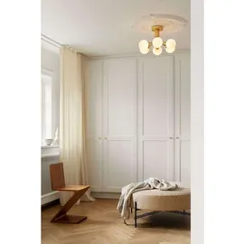 nuura aps Apiales 6 Deckenlampe, messing/opal, Ø 50 cm, 6.flg. - Wohnzimmer - 29