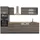 Vicco Küchenzeile R-Line 300 cm Edelgrau/Anthrazit