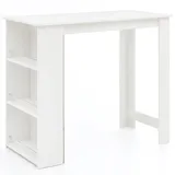 KADIMA DESIGN Bartisch WL5.732 120 x 107,5 x 60 cm Weiß
