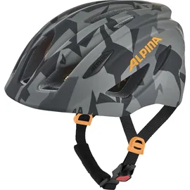 Alpina Pico Flash 50-55 cm Kinder black/camo orange gloss 2025