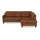 sit&more Ecksofa SIT & MORE "Farö L-Form", braun (cognac), B:251cm H:90cm T:187cm, Sofas, Ecksofa, inklusive Federkern, wahlweise mit Bettfunktion und Bettkasten