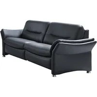 Hukla 2,5-Sitzer HU-SF15058 Ledersofa, Breite 194 cm, aus Leder, optional Kopfstütze u. WallAway-Funktion blau