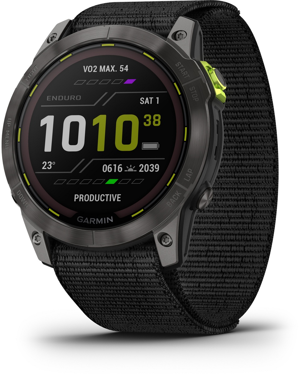 Garmin Enduro 2 Solar GPS Uhr (Größe One Size, schwarz)