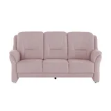 meinSofa Couch Mikrofaser 3-Sitzer Rosa/Pink