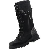 Mustang Stiefel modisch mit Plateausohle 15M0042006, Größe:40 EU, Farbe:Schwarz - 40