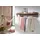 Massivmoebel24 Wandgarderobe Villanders 120 x 20 x 25 cm Eiche