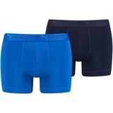 Puma Microfiber Boxershorts Blue Combo S