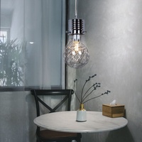 ETC Shop Pendelleuchte Glühbirne Vintage Lampe Wohnzimmer Hängeleuchte Deko