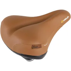 VELO Fahrradsattel „Tour Ela X City“, Braun, 260 x 220 mm EINHEITSGRÖSSE