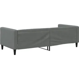 vidaXL Tagesbett 90 x 200 cm Dunkelgrau