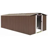 vidaXL, Gartenhaus + Gartenschrank, Gaïa