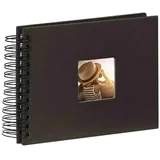 Hama Spiralalbum Fine Art 24x17/50 schwarz Seiten schwarz (90150)