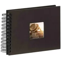 Hama Spiralalbum Fine Art 24x17/50 schwarz Seiten schwarz (90150)