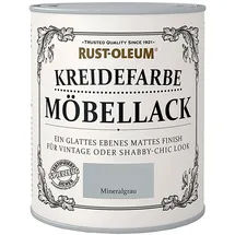 RUST-OLEUM Kreidefarbe Möbellack Braun matt 0,75 l