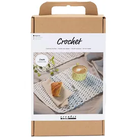 Creativ Company Creativ Bastelset Häkeln, Tischset, 1 Packung