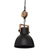 Atmosphera Hängeleuchte Silas 1-flg. Ø 23 cm schwarz