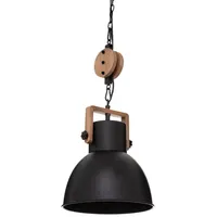 Atmosphera Hängeleuchte Silas 1-flg. Ø 23 cm schwarz