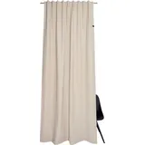 Schöner Wohnen Gardine Solo 130x250 - Vorhang Blickdicht Sand Baumwollmix - Vorhänge Wohnzimmer - Dekoschal - Curtains