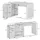 MID.YOU Eckschreibtisch, 1 Schubladen, rechteckig, eckig, 120x75.5x106.5 cm, Stauraum, Regal, Arbeitszimmer, Schreibtische, Eckschreibtische