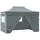 vidaXL Faltpavillon 3 x 4,5 m inkl. 4 Seitenteile Anthrazit