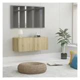 vidaXL Sonoma-Eiche TV-Schrank 80x30x30 cm Holzwerkstoff