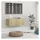 vidaXL Sonoma-Eiche TV-Schrank 80x30x30 cm Holzwerkstoff