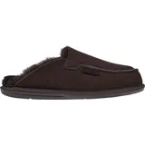 Vanuba - Herren Hausschuhe Awassi Moderne Pantoffeln Echtleder Lammfell Natur Wolle M003 Braun, Größe 47 EU - Braun - 47