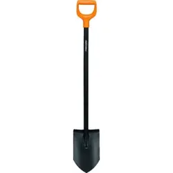 Fiskars Gärtnerspaten spitz Solid Metall