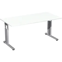 Geramöbel Schreibtisch Flex Weiß