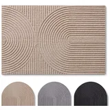 Blumtal Schmutzfangmatte 60 x 90 cm Beige/Braun