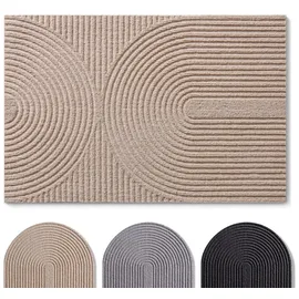 Blumtal Schmutzfangmatte 60 x 90 cm Beige/Braun