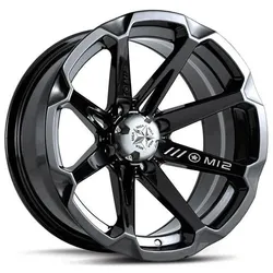 MSA WHEELS M12 Diesel Utility Felge - schwarz 14x7, schwarz